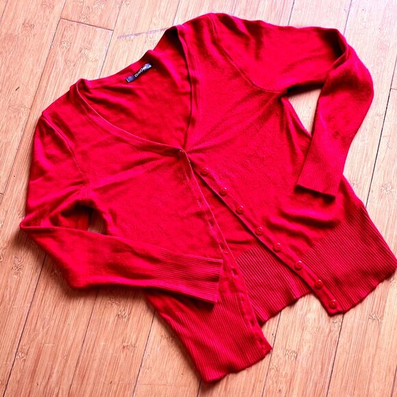 Red Cardigan - Picture 1 of 2